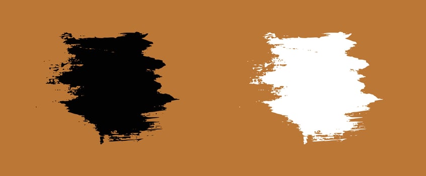 Painted grunge handmade stripe vector