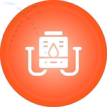 Water Boiler Vector Icon