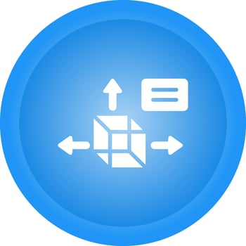 3D Design Vector Icon