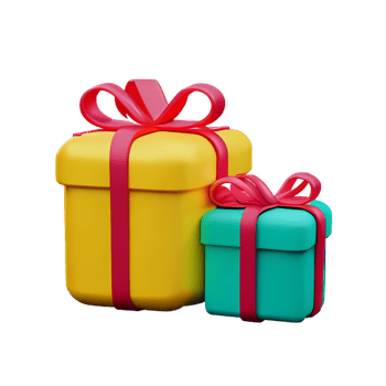 gift 3d icon illustration png
