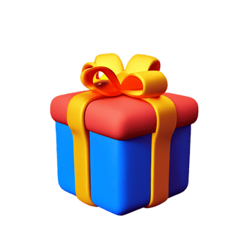 gift 3d icon illustration png