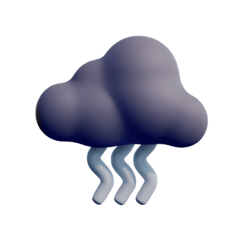 fog 3d icon illustration png