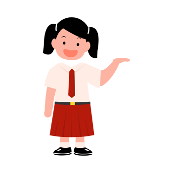 Female Student PNG Generative Ai