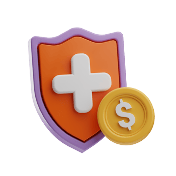 business financial Insurance illustration 3d png
