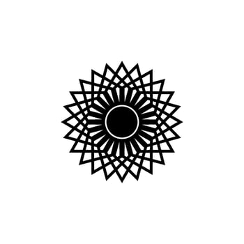 Circle Shape Ornamental, Artistic and Memorable, can use for Logo Gram, Art Decoration, Ornate, Background, or Graphic Design Element. Vector Illustration