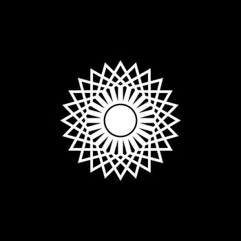 Circle Shape Ornamental, Artistic and Memorable, can use for Logo Gram, Art Decoration, Ornate, Background, or Graphic Design Element. Vector Illustration