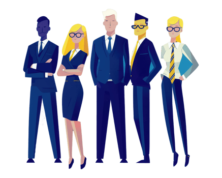 business people . AI Generated png