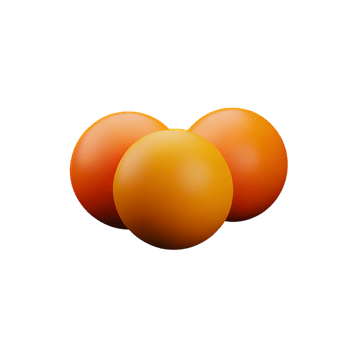 orange 3d rendering icon illustration png