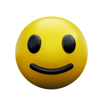 emoji 3d rendering icon illustration png