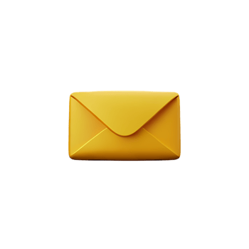 email 3d rendering icon illustration png