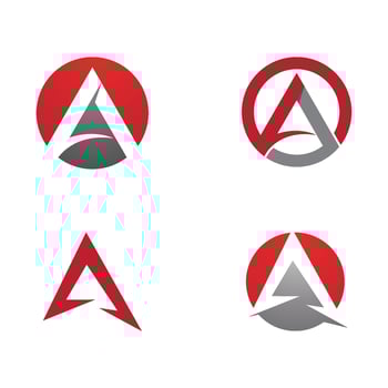 A Letter Logo Template vector