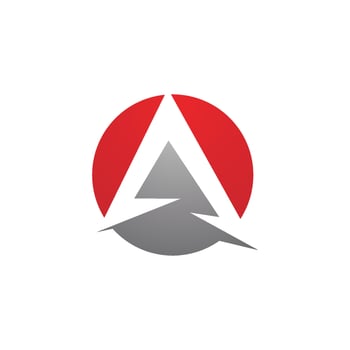 A Letter Logo Template vector