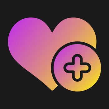 Positive Love Vector Icon