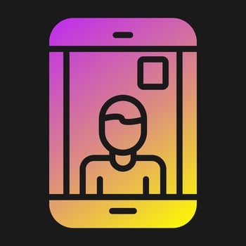 Video Call Vector Icon