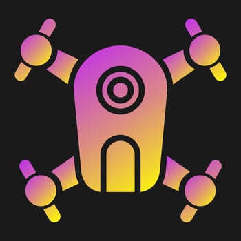 Drone Vector Icon