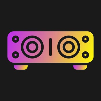 Soundbar Vector Icon