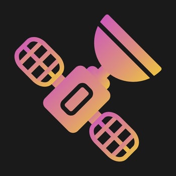 Satellite Vector Icon