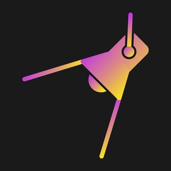 Stage Lighting Vector Icon