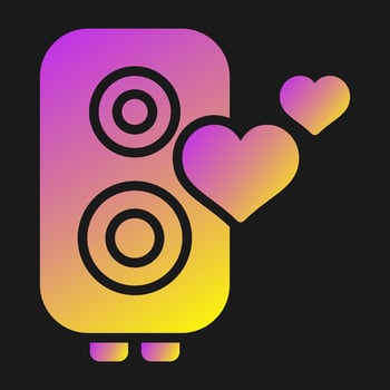 Love Music Vector Icon