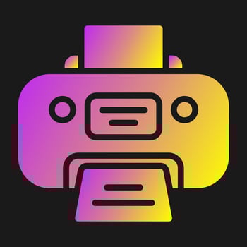 Printer Vector Icon