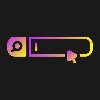 Search Engine Vector Icon