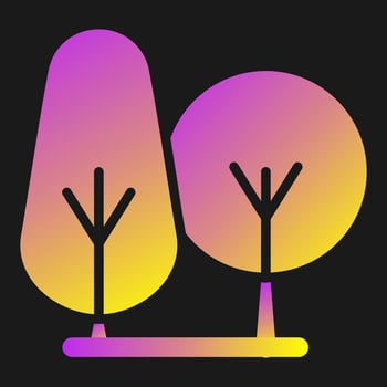 Trees Vector Icon