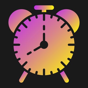 Alarm Clock Vector Icon