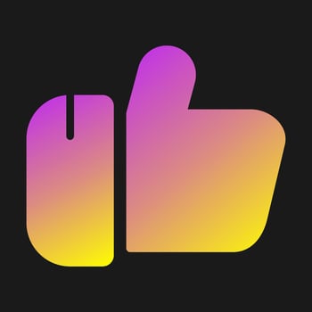 Thumbs Up Vector Icon