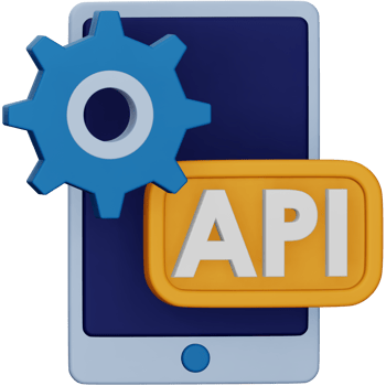 Smartphone api 3d rendering isometric icon. png