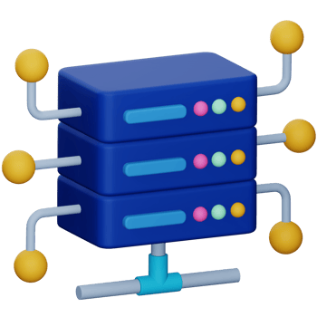 Data connection 3d rendering isometric icon. png