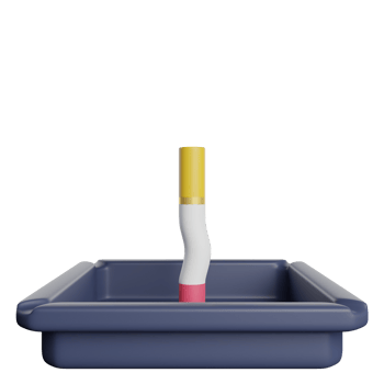 Ashtray Cigarette Tobacco png
