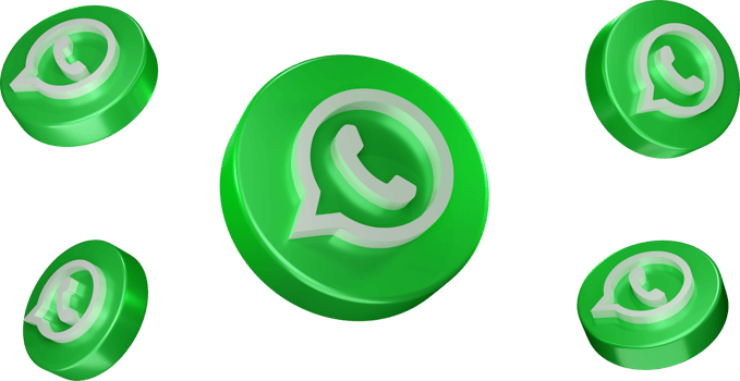 whatsapp 3d logo social media whatsapp icon png