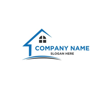 Home real estate logo icon vector template.