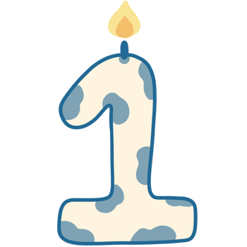 Numbers age birthday candles png