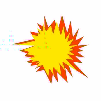 empty speech bubble vector