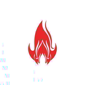 Fire flame vector illustration design