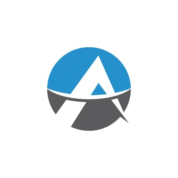 A Letter Logo Template vector