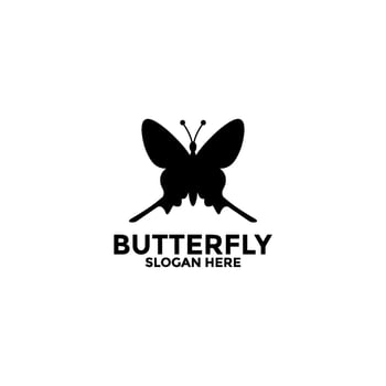 Butterfly logo. Luxury and Universal premium butterfly symbol logotype vector