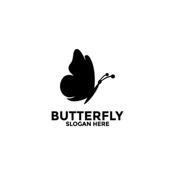 Butterfly logo. Luxury and Universal premium butterfly symbol logotype vector