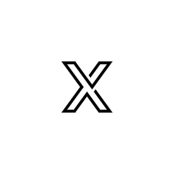 Letter X vector Logo Template Illustration Design