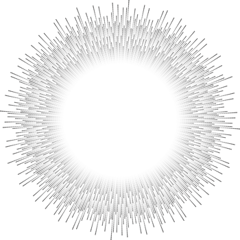 Circle sound wave. Audio music equalizer. Spectrum radial pattern and frequency frame. png