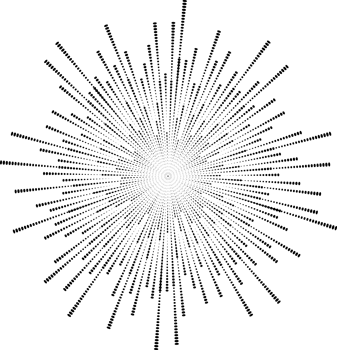 Circle sound wave. Audio music equalizer. Spectrum radial pattern and frequency frame. png