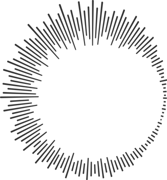 Circle sound wave. Audio music equalizer. Round circular icon. Spectrum radial pattern and frequency frame png
