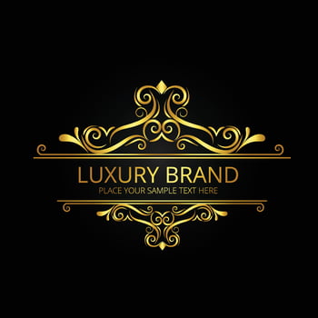LUXURY BRAND LOGO vector