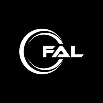 FAL Logo Design, Inspiration for a Unique Identity. Modern Elegance and Creative Design. Watermark Your Success with the Striking this Logo. vector