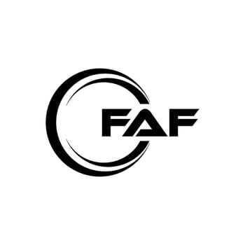 FAF Logo Design, Inspiration for a Unique Identity. Modern Elegance and Creative Design. Watermark Your Success with the Striking this Logo. vector