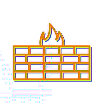 Firewall Vector Icon