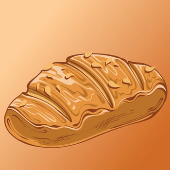 the art of Bakery illustration vector