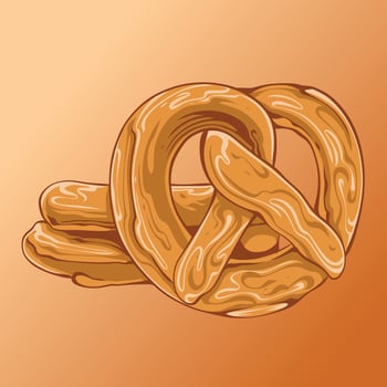 the art of Bakery illustration vector