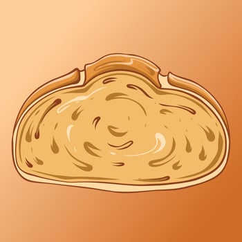 the art of Bakery illustration vector